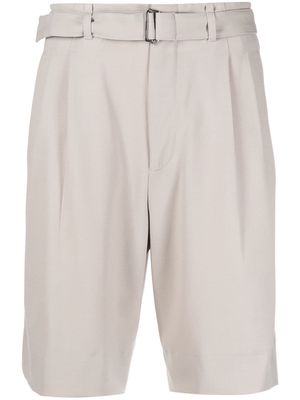 Zegna belted tailored trousers - Neutrals