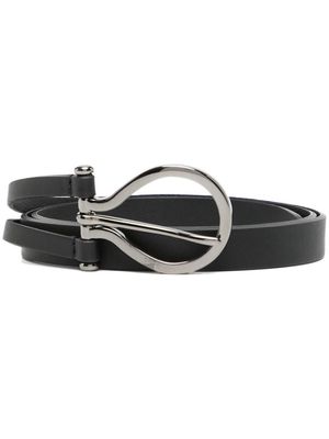 Anderson's Skinny extra-long leather belt - Black