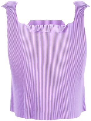 Botter pleated sleeveless top - Purple