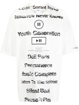 Takahiromiyashita The Soloist graphic-print cotton T-shirt - White