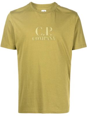 C.P. Company logo-print cotton T-shirt - Green