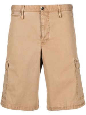 PT TORINO mid-rise cargo shorts - Neutrals