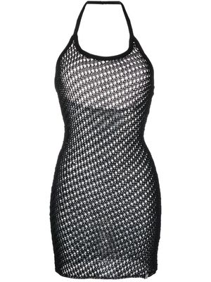 1017 ALYX 9SM mini crochet-design dress - Black