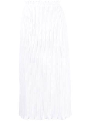 Beaufille high-rise midi skirt - White