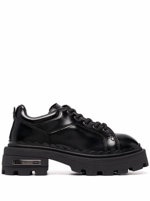 Eytys lace-up chunky leather shoes - Black