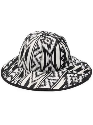 Marcelo Burlon County of Milan geometric-print sun hat - Neutrals