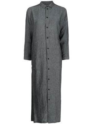Toogood linen shirt dress - Grey