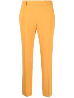 Alberto Biani slim-fit tailored trousers - Yellow