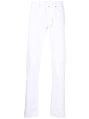 Incotex straight-leg denim jeans - White