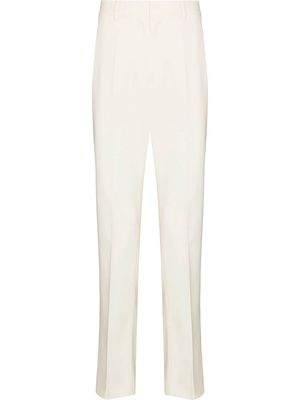 AMBUSH slim-cut tailored trousers - White
