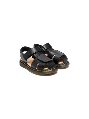 Dr. Martens Kids Moby leather sandals - Black