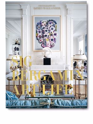 Assouline Art Life by Sig Bergamin book - White