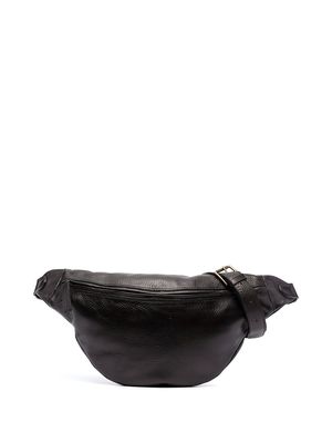 Officine Creative large leather belt bag - Black