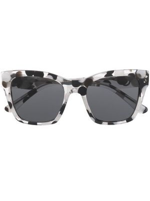 Dolce & Gabbana Eyewear square-frame tortoiseshell sunglasses - White