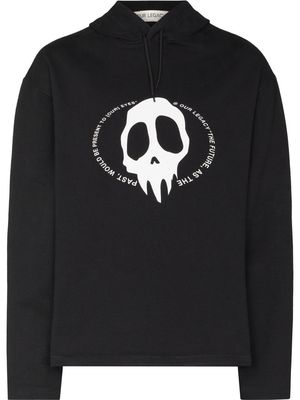 Our Legacy Maverick Skull-print hoodie - Black