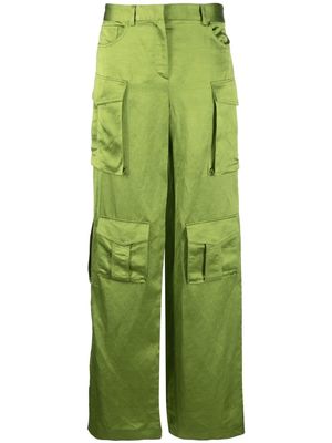 TOM FORD wide-leg cargo trousers - Green