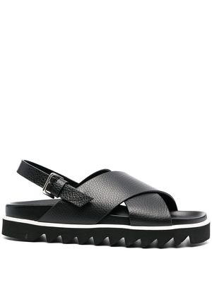 P.A.R.O.S.H. crossover strap sandals - Black