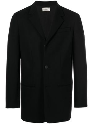 The Row single-breasted wool blazer - Black
