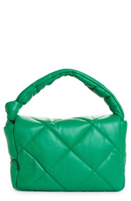 Stand Studio Wanda Quilted Faux Leather Mini Bag in Green