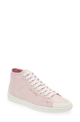 Saint Laurent SL/39 Mid Top Sneaker in Bebe Rose