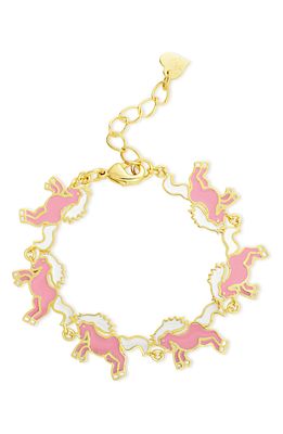 Lily Nily Unicorn Bracelet in Gold