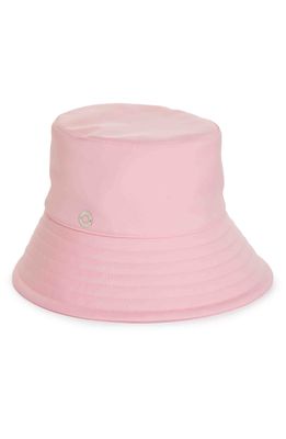 LORO PIANA Zita Linen Bucket Hat in Roseberry Sorbet