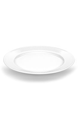Pillivuyt Plisse Set of 4 8.5-Inch Plates in White