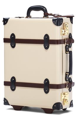 SteamLine Luggage The Architect 20-Inch Rolling Carry-On in Cream