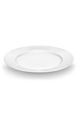 Pillivuyt Plisse Set of 4 6.5-Inch Plates in White
