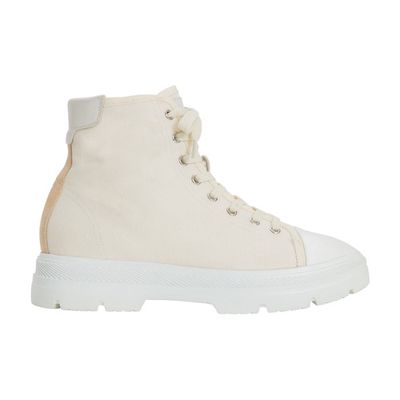 Military boots in Eco canvas