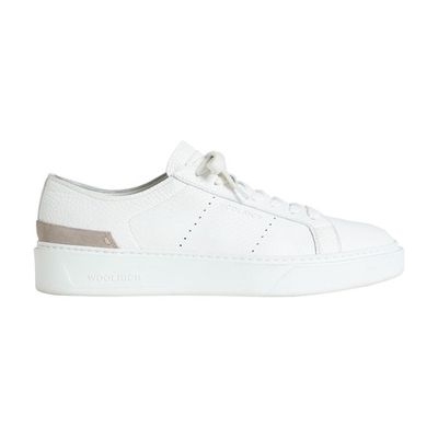 Classic Court sneakers in raw leather