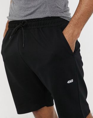ASOS 4505 icon training sweat shorts in black