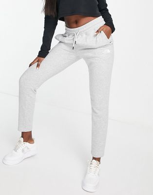 The North Face Half Dome cropped sweatpants in gray