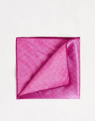 Bolongaro Trevor pocket square in pink