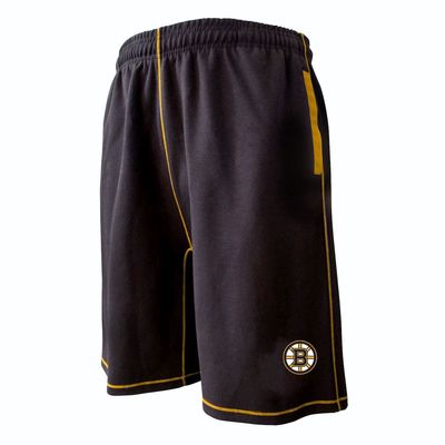 PROFILE Men's Black Boston Bruins Big & Tall French Terry Shorts