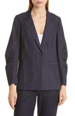 KOBI HALPERIN Women's Donna Stripe Jacket in Navy