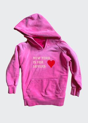 New York Is For Lovers Graphic Hoodie