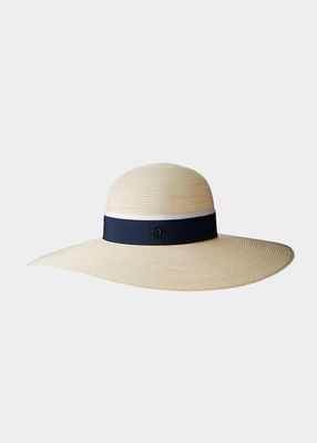 Large-Brim Straw Hat