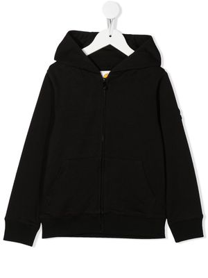 Ciesse Piumini Junior zip-up fleece hoodie - Black