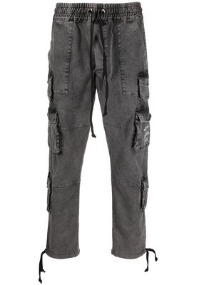 Mauna Kea acid-wash cargo trousers - Grey