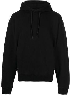 Martine Rose logo-print oversized hoodie - Black
