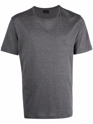 Billionaire embroidered-logo T-shirt - Grey