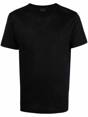 Billionaire embroidered-logo T-shirt - Black