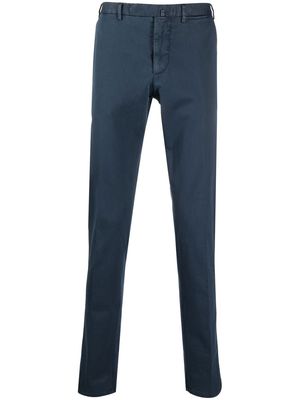 Dell'oglio slim-cut chino trousers - Blue
