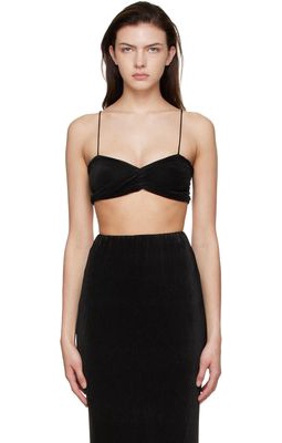 Third Form Black Polyester Camisole