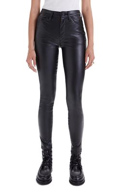 MOTHER The Super Swooner Faux Leather Pants in Wax On