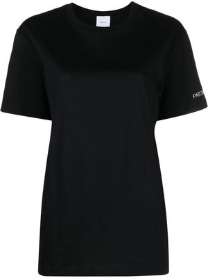 Patou round neck T-shirt - Black