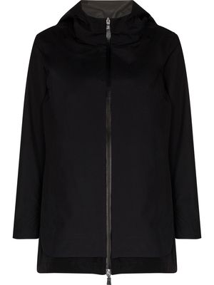Herno Laminar hooded jacket - Black