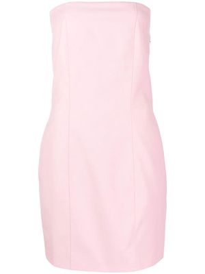 Rokh open-back mini dress - Pink