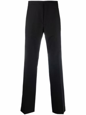 SANDRO straight-leg tailored trousers - Black